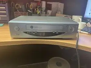GE Four Head Clear Picture Search VCR