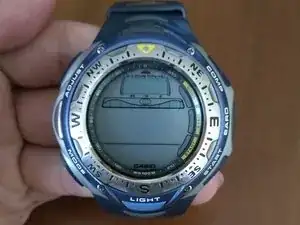 Casio SPF-40 2273 Battery Replacement