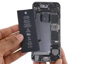 Substituição da bateria do iPhone 6s