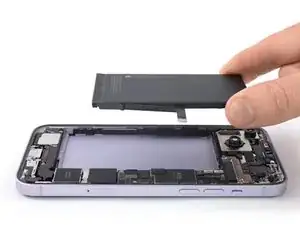 Substituição da bateria do iPhone 14 Plus