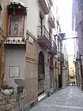 Baixada de Santa Eulália, rua de Barcelona onde teria ocorrido o martírio da santa