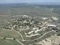 Kibbutz Beit Guvrin. Os kibbutzim são propriedades agrícolas coletivas que tiveram grande importância nos primeiros anos de Israel.