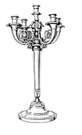 lampă, candelabru