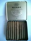 Caixa com cigarrilhas