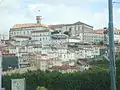 Vista panorâmica de Coimbra, o berço das repúblicas estudantis