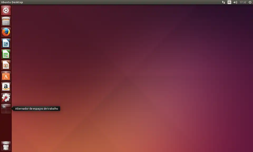 Espaços de trabalho ubuntu