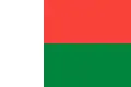 drapeau du Madagascar