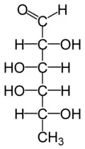 D-fucose (aldo-hexose)