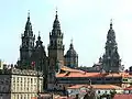 Catedral de Santiago de Compostela, na Espanha