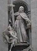 Estátua de São Pedro de Alcântara no Vaticano