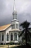 Igreja protestante em Niew Nickerie