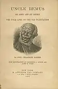 Capa de livro sobre o tio Remus, tradicional personagem da cultura do sul dos Estados Unidos