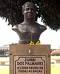 Busto de Zumbi em Brasília