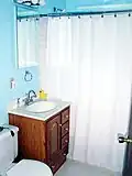 el cuarto de baño o el toilet