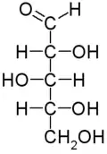 D-xilose (aldopentose)