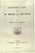 Capa de Strange case of doctor Jekyll and mister Hyde