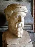 Bust of Pythagoras of Samos in the Capitoline Museums, Rome