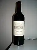 la botella de vino