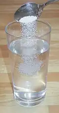 El vaso de agua