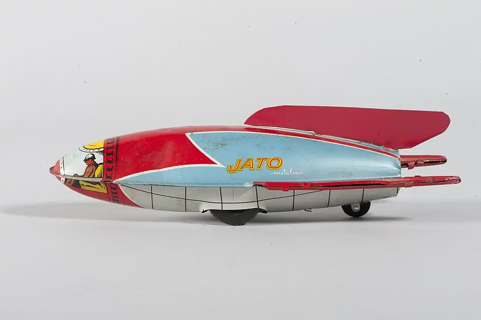 Brinquedo - Avião (Jato) com Caixa Original