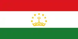 Bandeira do Tajiquistão