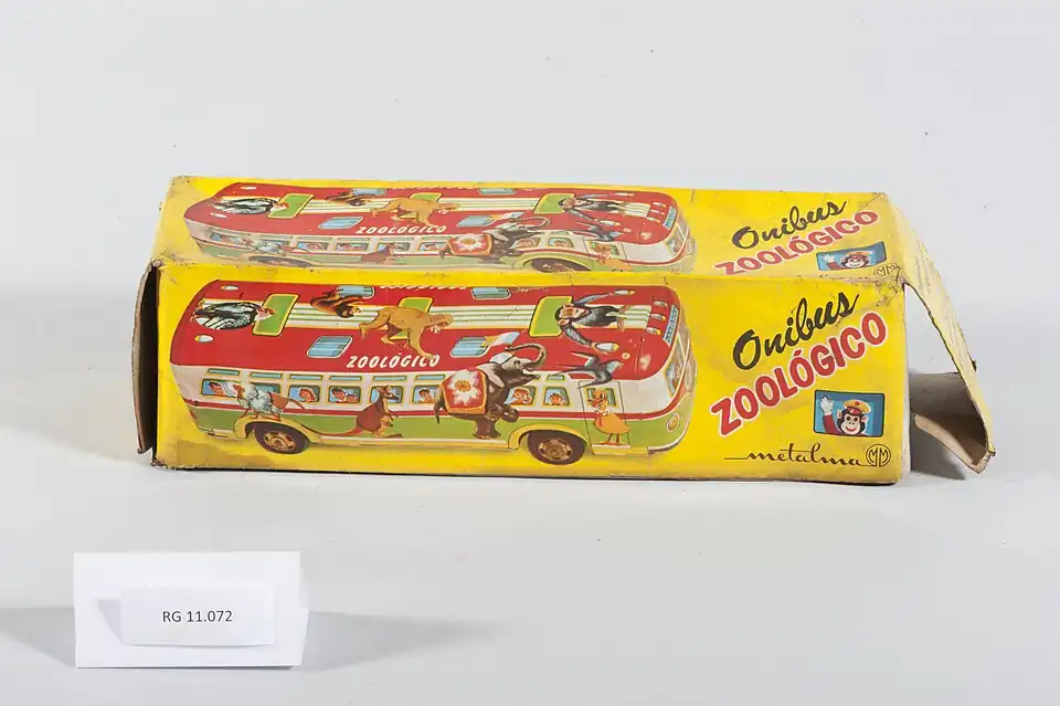 Brinquedo (Caixa De) - Ônibus Zoológico