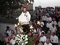 Festa de São Luís Gonzaga em Santa Maria di Licodia, na Sicília