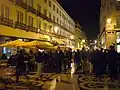 Largo do Chiado à noite