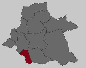 Localização no município de Águeda