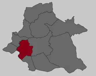 Localização no município de Águeda