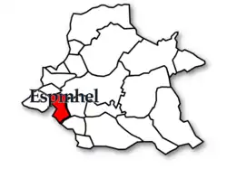 Localização no Concelho de Águeda