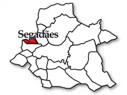 Localização no Concelho de Águeda