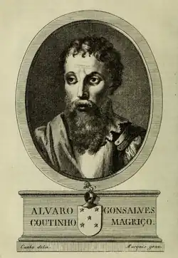 Retrato de Álvaro Gonçalves Coutinho por Marques Cunha