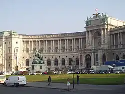 O Castelo de Hofburgo, Viena - Monumento ao príncipe Eugênio