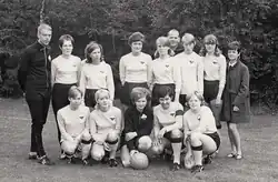 A equipa de Öxabäck em 1968