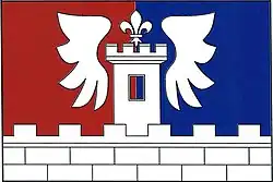 Bandeira de Červený Hrádek