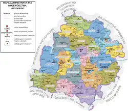 Voivodia de Łódź Województwo łódzkie