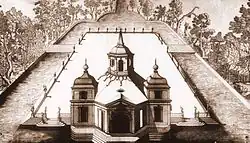 Lubomirski palácio Łazienki, construído em 1683–1689
