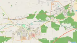 Localização de Łask na Polónia