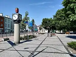 Praça Solidarności i Wolności − antiga praça principal da cidade