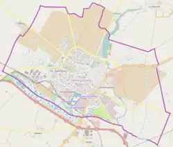 Localização de Środa Wielkopolska na Polónia