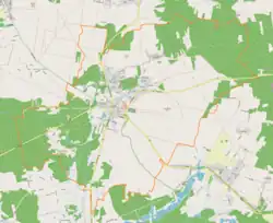 Localização de Żarki na Polónia