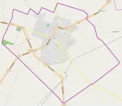 Localização de Żuromin na Polónia