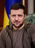 &nbsp;Ucrânia Volodymyr Zelenskyy, Presidente