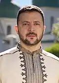 &nbsp;Ucrânia Volodymyr Zelenskyy, Presidente