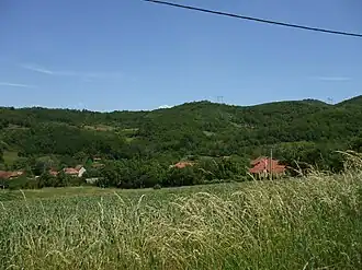 Vue générale de Donje Vlase