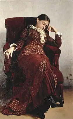 Rest, óleo sobre tela, 1882