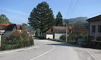 La rue principale de Seča Reka