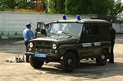 UAZ-3151 UMM da polícia ucraniana