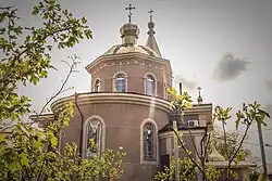 Vista da igreja de São João construída em 1848